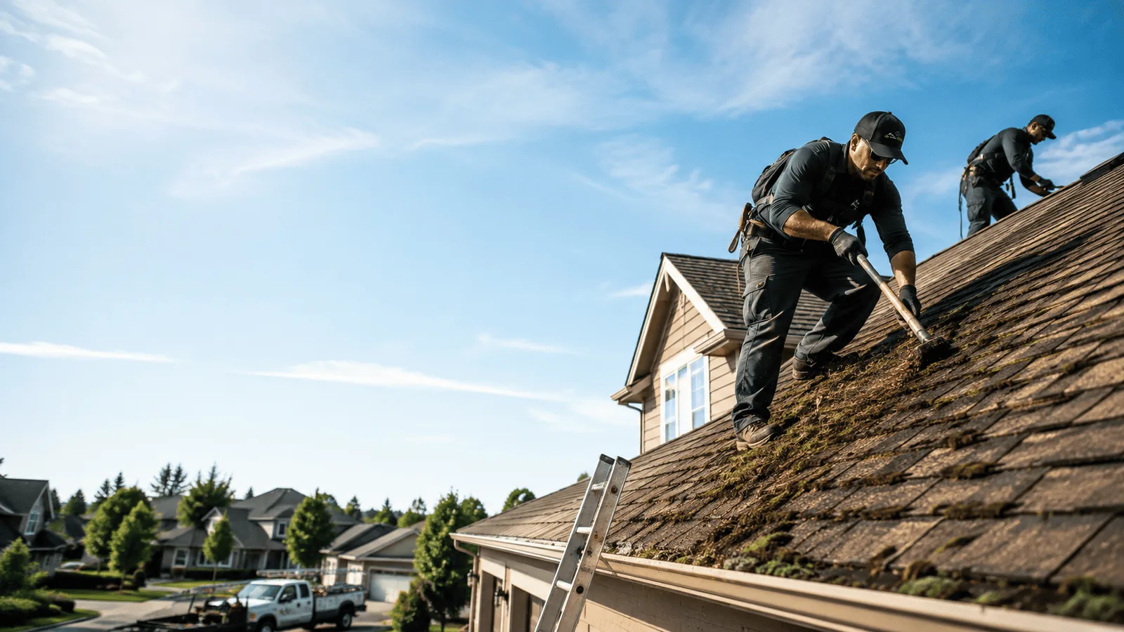 Roof Moss Removal in Mount Calvary, WI near me